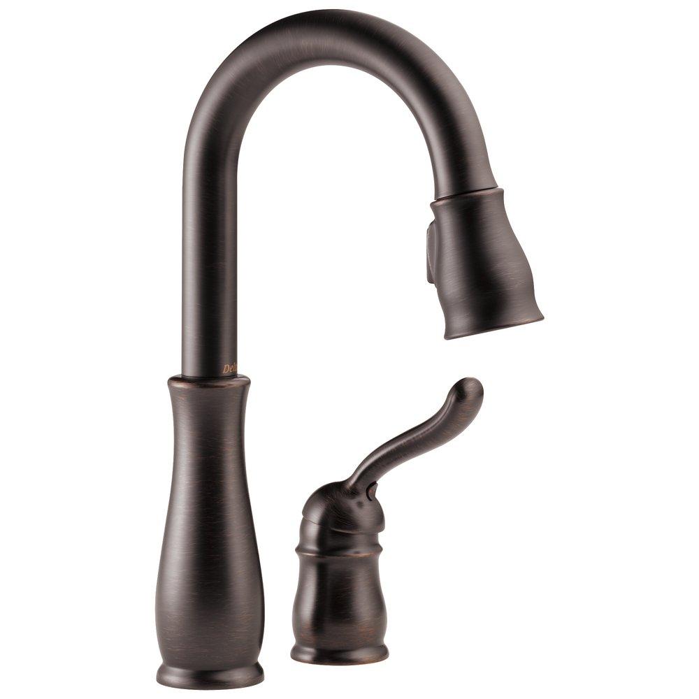 Delta Faucet Venetian Bronze Single Lever Handle Bar Faucet 