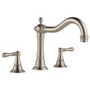 Brizo Brushed Nickel Two Handle Roman Tub Faucet Trim Only 