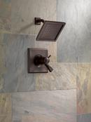 Delta Faucet Brilliance Stainless Two Handle Single Function Shower Faucet (Trim Only) 