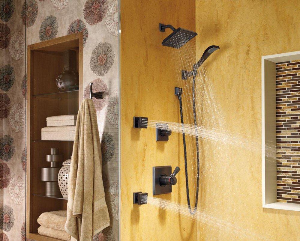 Delta Faucet Venetian Bronze Single Handle Single Function Shower Faucet (Trim Only) 