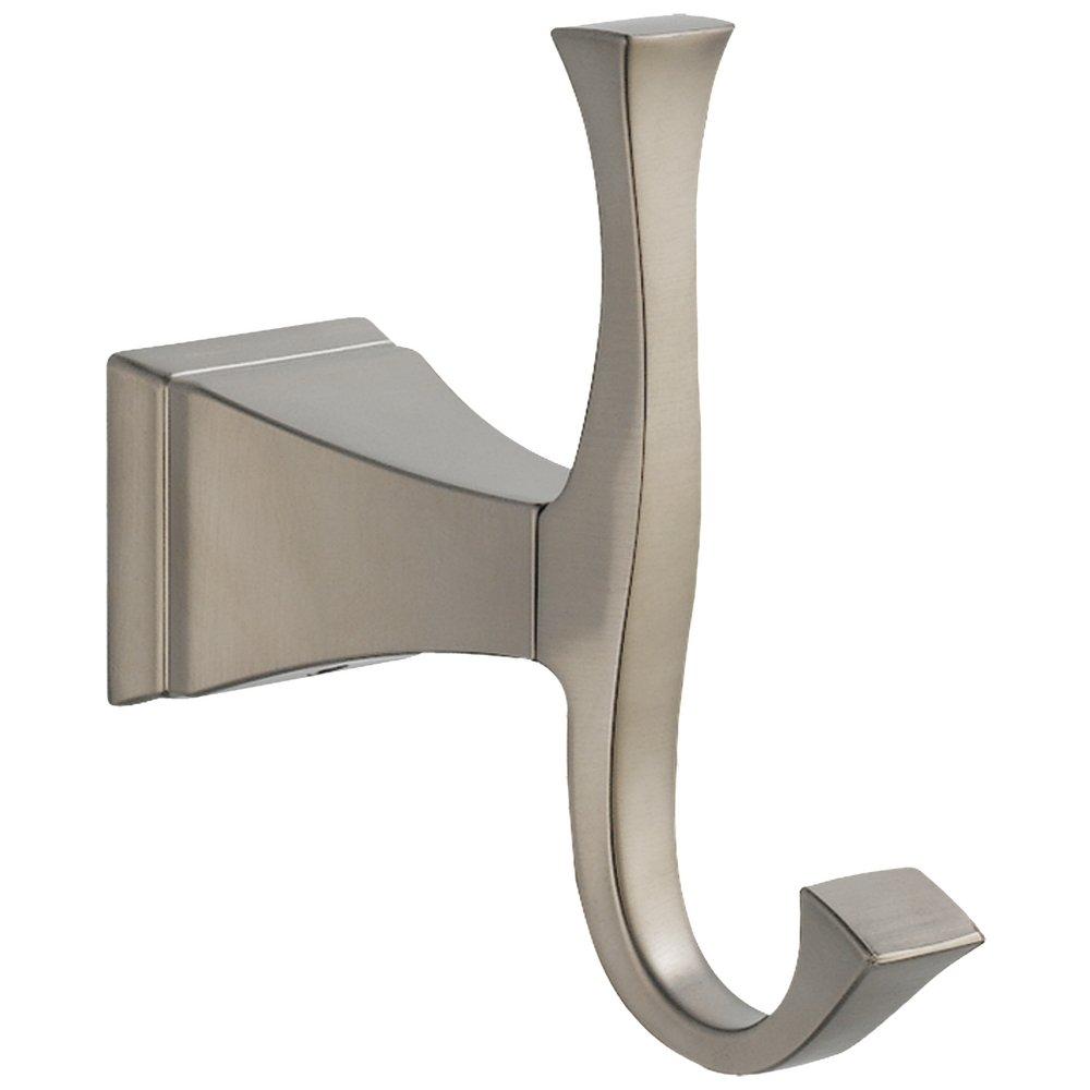 Delta Faucet Brilliance&reg; Stainless 2-Hook Robe Hook 