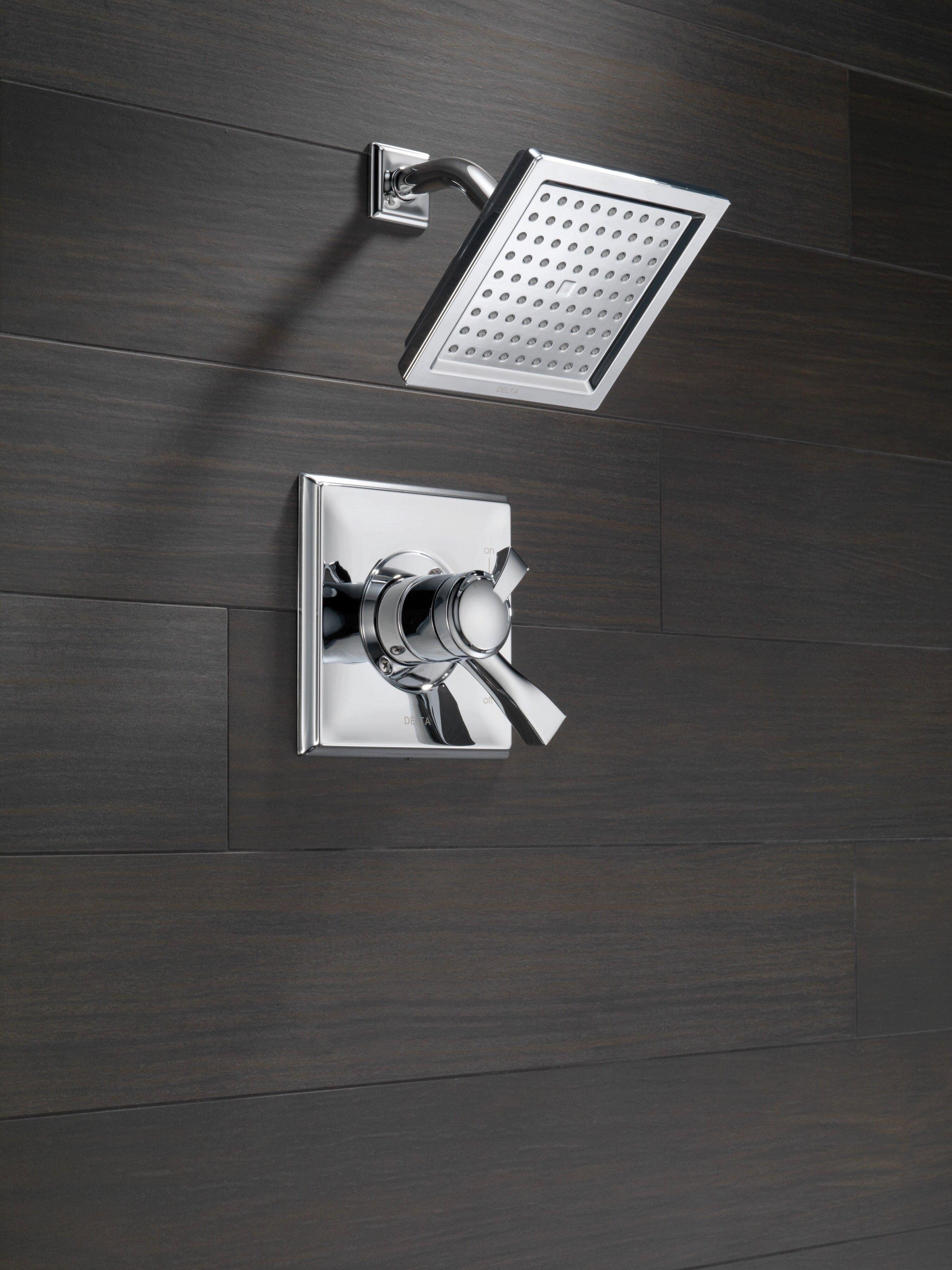 Delta Faucet Chrome Single Handle Single Function Shower Faucet (Trim Only) 