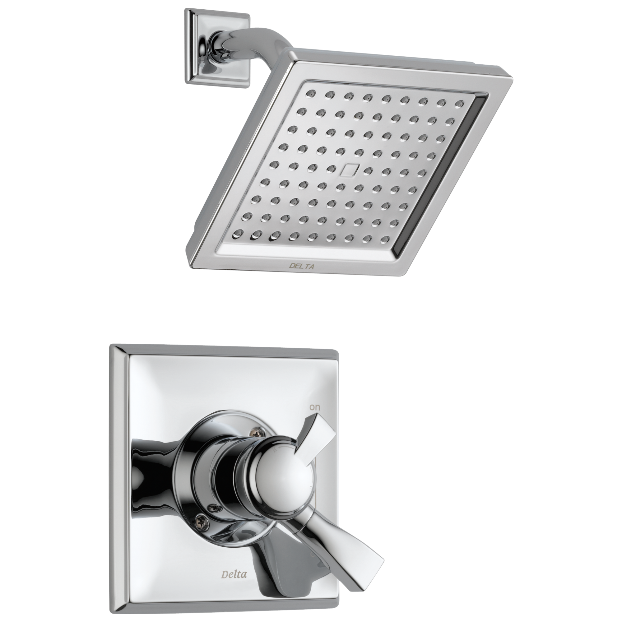 Delta Faucet Chrome Single Handle Single Function Shower Faucet (Trim Only) 