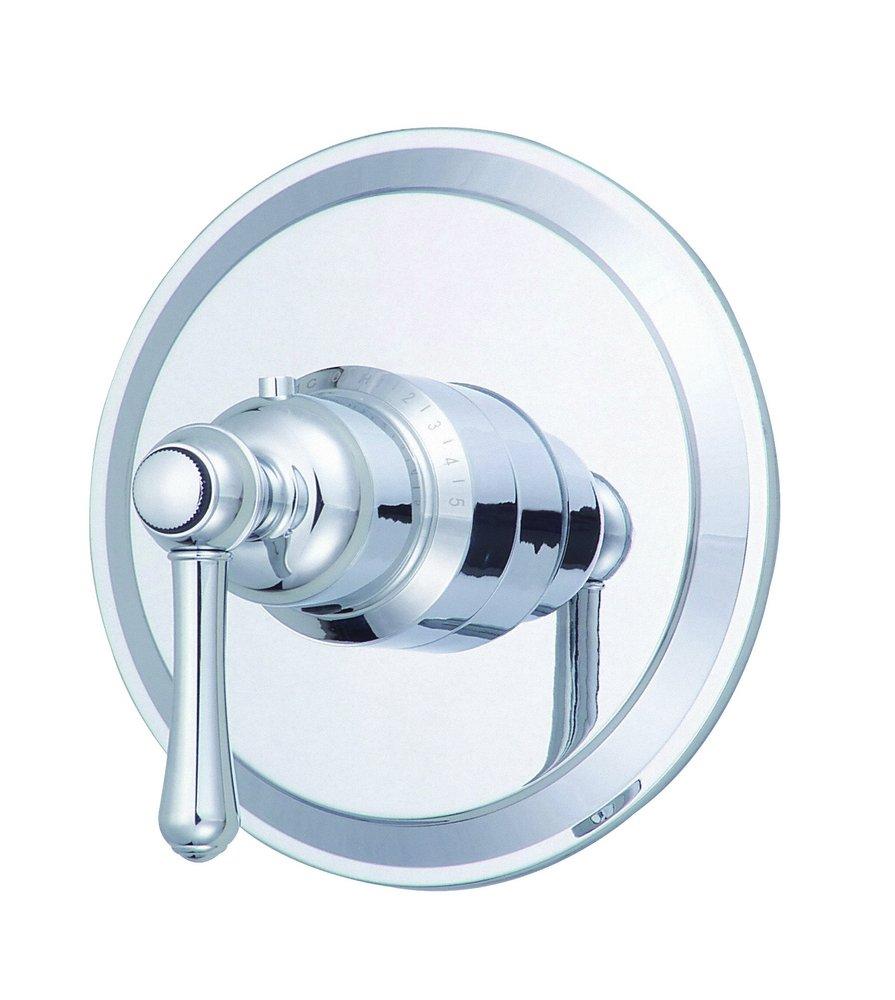Gerber Plumbing Chrome Thermostatic Shower Faucet Trim with Single Lever Handle 