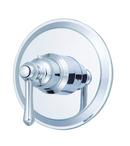 Thermostatic Shower Faucet Trim with Single Lever Handle in Polished Chrome