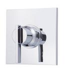 Single Lever Handle Thermostatic Shower Valve Trim Kit in Polished Chrome