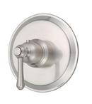 Thermostatic Shower Faucet Trim with Single Lever Handle in Brushed Nickel