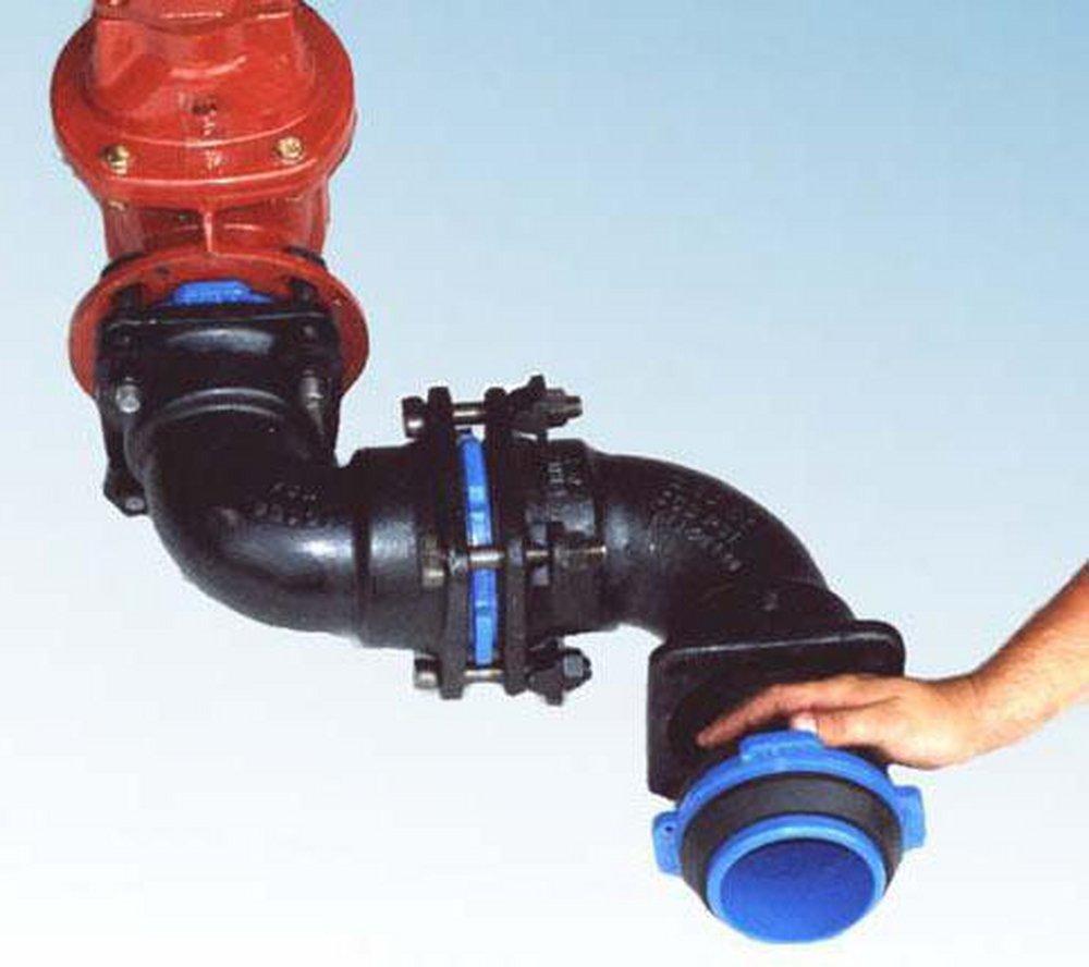 Infact Corporation Mechanical Joint Foster Adapter Valves and Fittings Ductile Iron Restraint 