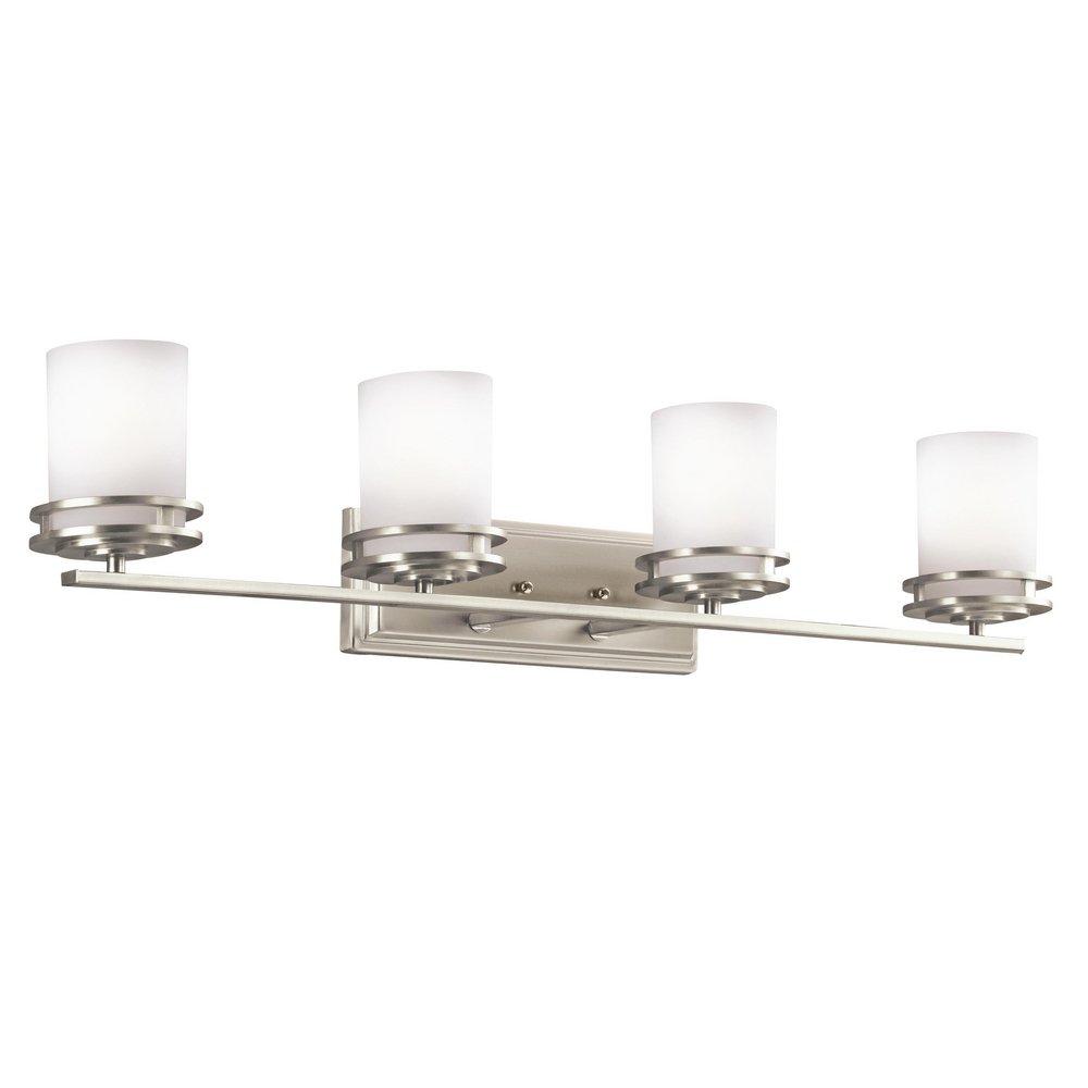 Kichler Lighting Brushed Nickel 6-1/2 in. 100W 4-Light Medium Bracket 