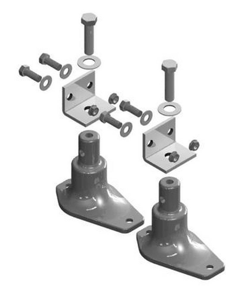 Heliodyne Flush MNT Flangefoot Kit 