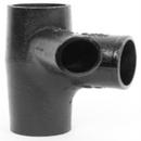 Black Spigot Cast Iron Sanitary Tee 
