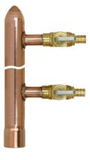 Sioux Chief Copper Female Sweat x Spin Closed 1 in. Valve Manifold 