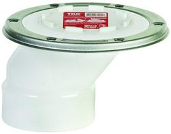 3 in. Plastic PVC Closet Flange with Test Cap