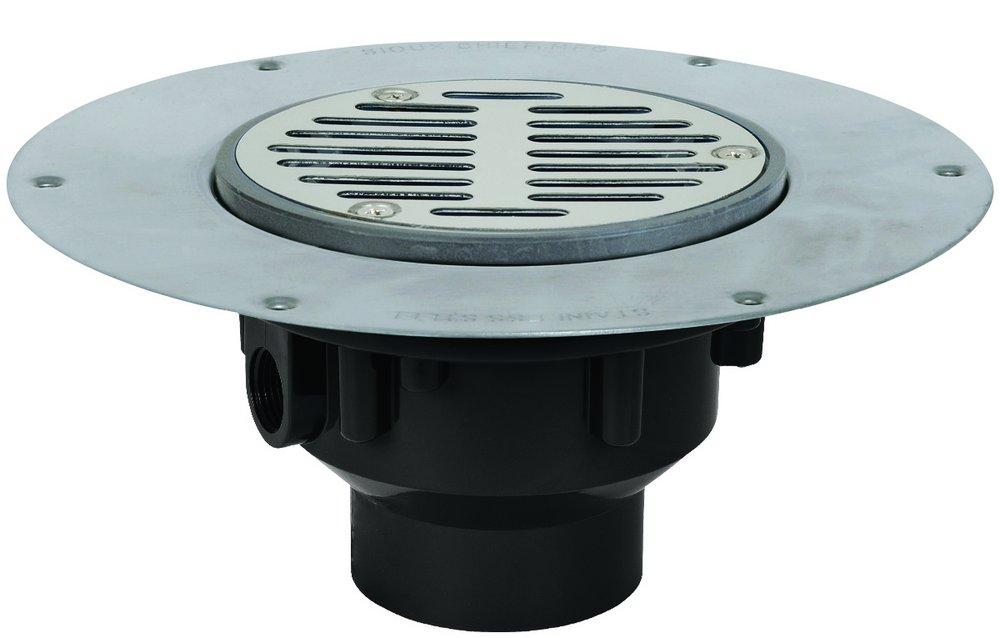 Sano　0226 Halo™ 822-2AS Adjustable Floor Drain With Round Ring and