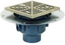 Sioux Chief Nickel Bronze Inside Caulk Plastic Floor Drain 