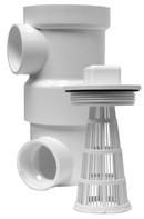 IPEX USA White PVC In-line Drain Strainer 