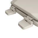 Jones Stephens Biscuit Elongated Closed Front Toilet Seat 