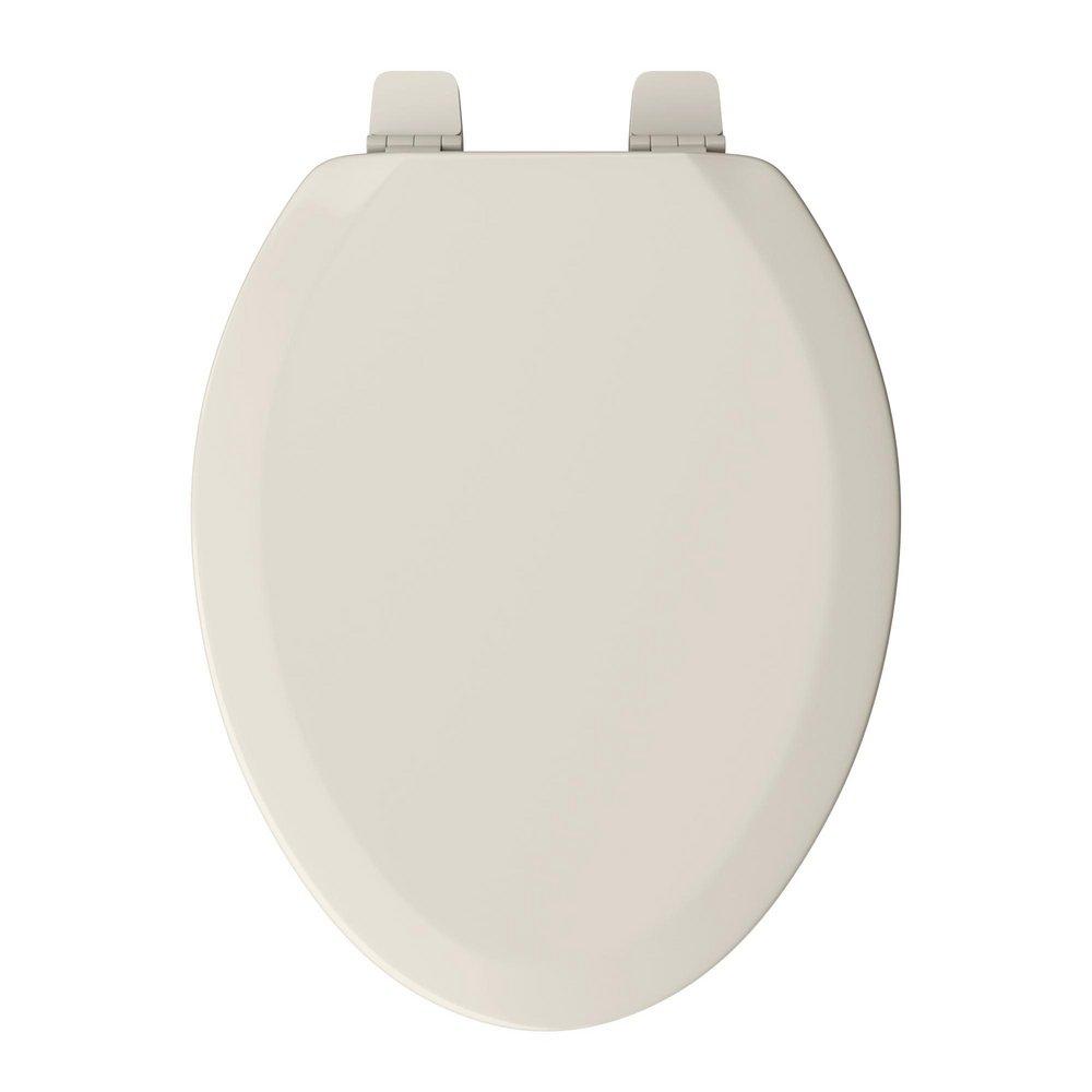 Jones Stephens Biscuit Elongated Closed Front Toilet Seat 