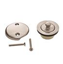 Trim to the Trade Satin Nickel Lift & Turn Drain 