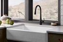 KOHLER Vibrant® Stainless Single Handle Pull Down Kitchen Faucet with Three-Function Spray, Magnetic Docking and Sweep Spray Technology 