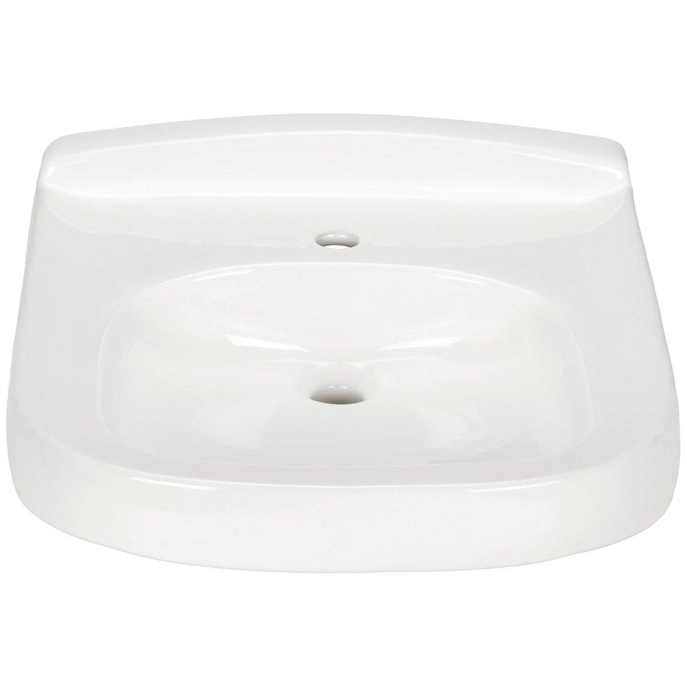 Zurn White Pedestal Vessel 