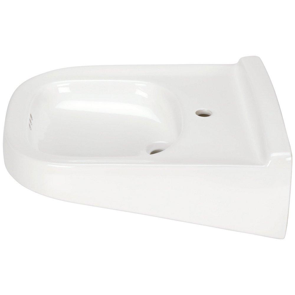 Zurn White Pedestal Vessel 