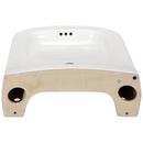 Zurn White Pedestal Vessel 