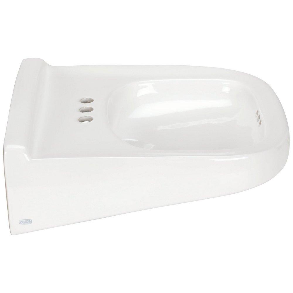 Zurn White Pedestal Vessel 