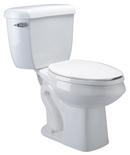Zurn White 1.1 gpf Elongated Floor Mount Two Piece Toilet 