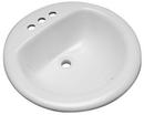 Zurn White 19 Round One Hole SR Vitreous China Lavatory 