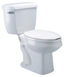 1.1 gpf Elongated Two Piece Toilet in White