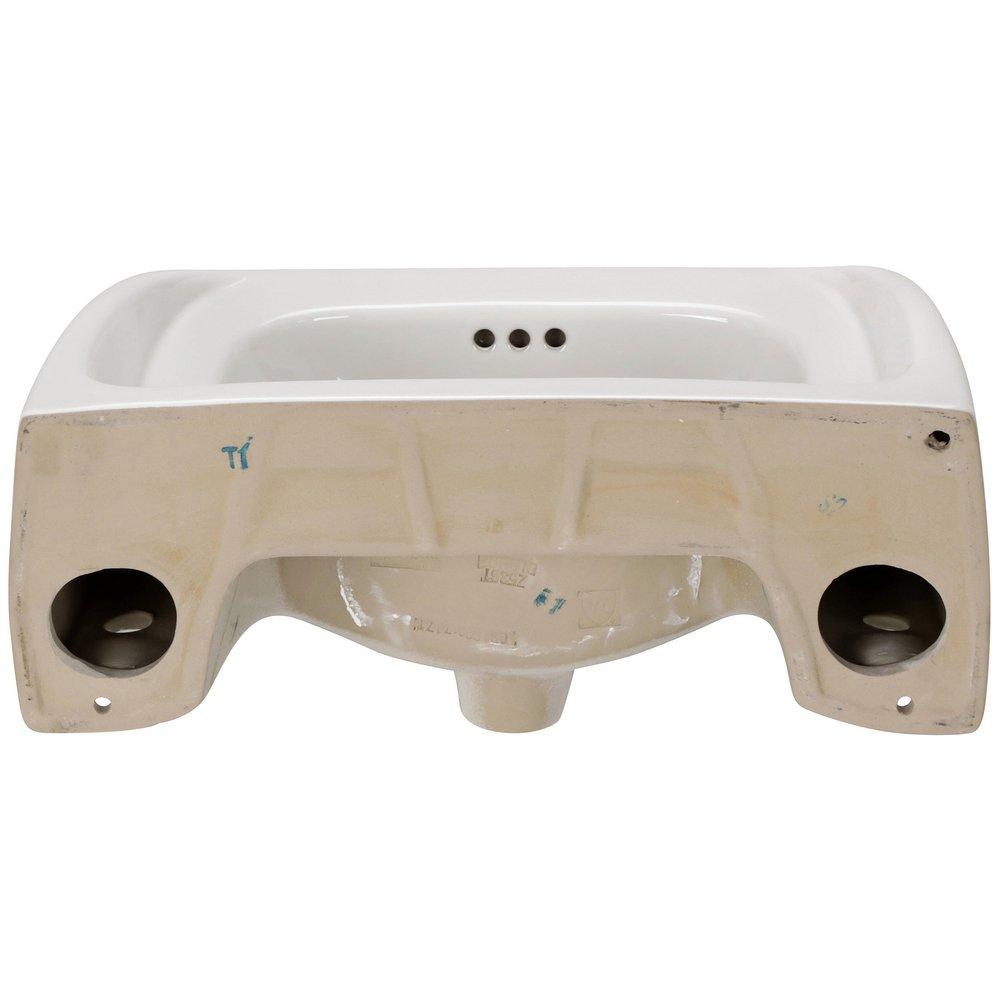 Zurn White Pedestal Vessel 