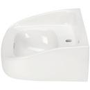 Zurn White Pedestal Vessel 