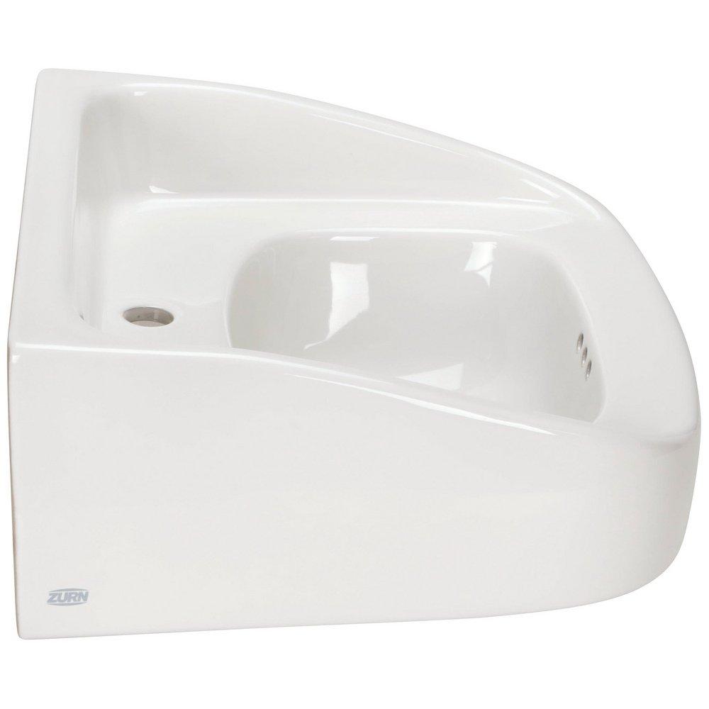 Zurn White Pedestal Vessel 