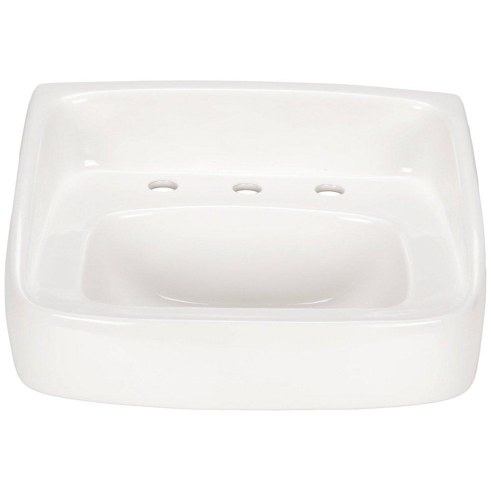 Zurn White Wall Mount Bathroom Sink 