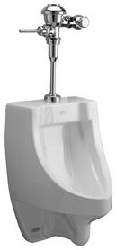 Zurn White High Efficiency Urinal System with Manual Flush Valve 