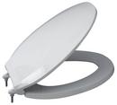 Zurn White Elongated Closed Front Commercial Heavy Duty Toilet Seat 