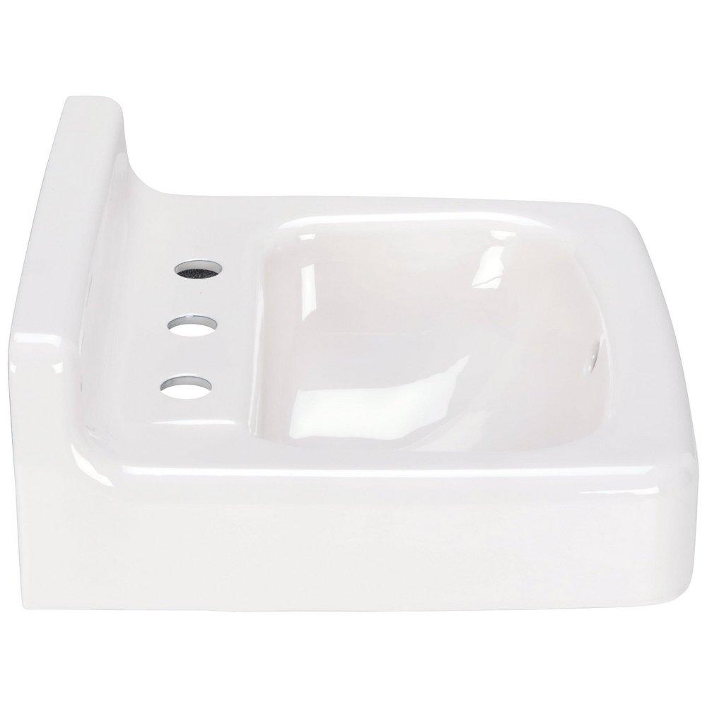 Zurn White 20 X 18 8 Cast Iron Wall Mount Lavatory 