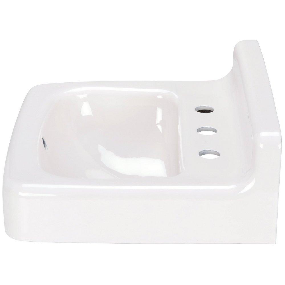 Zurn White 20 X 18 8 Cast Iron Wall Mount Lavatory 