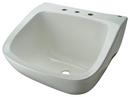 28 x 22 x 16-3/4 in. Wall Mount Healthcare Sink in White