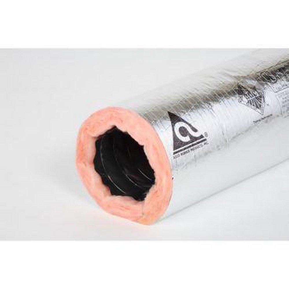 Atco Rubber Products Silver 25 ft. Silver R4.2 Flexible Air Duct - Bagged 
