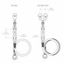 Speakman Polished Chrome 2.12 GPM Drench Hose and Eyewash Combination 