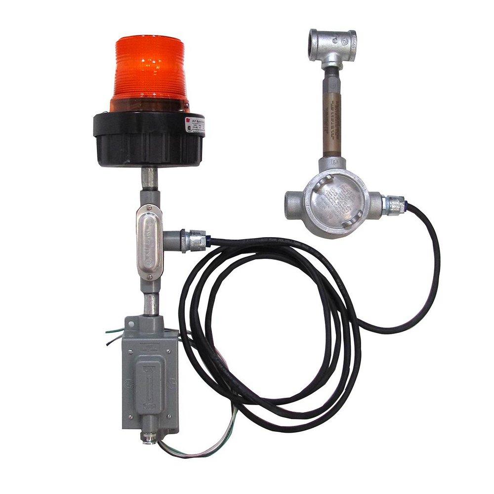 Speakman Alarm System Flow Switch with Light and Horn 