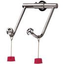 Speakman Polished Chrome Wall-Mounted Swing-Down Eyewash Station, 4.2lbs 