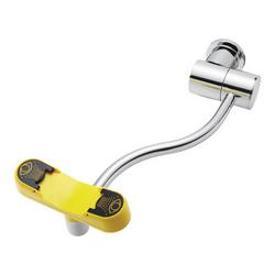 Wall-Mounted Swing-Down Eyewash Station, 3.1 gpm, 4.2 lbs