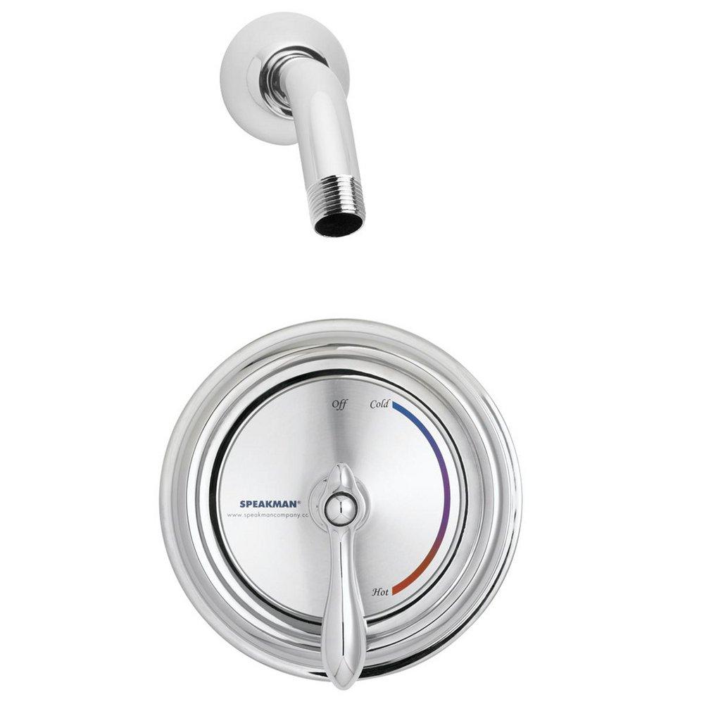 Speakman Polished Chrome SM-3000 ANTI-SCALD 2.5 GPM 
