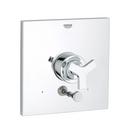 Tub and Shower Pressure Balancing Valve with Single Spoke Handle in Starlight Polished Chrome