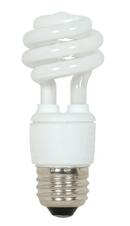 SATCO Warm White T2 Compact Fluorescent Light Bulb with Medium Base 