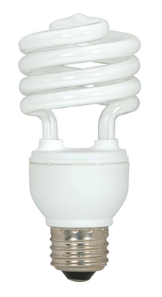 SATCO Warm White T2 Compact Fluorescent Light Bulb with Medium Base 