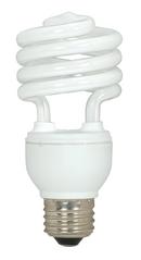 18W T2 Compact Fluorescent Light Bulb with Medium Base